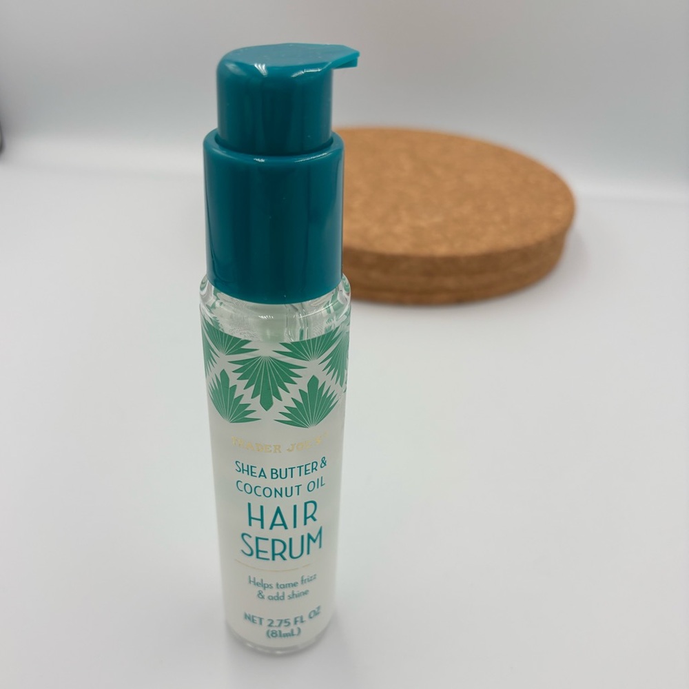 Teal and White Hair Serum